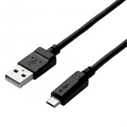 ELECOM MPA-AMB2U20BK microUSBケーブル/2A出力/スタンダード/通信・充電/2.0m/ブラック