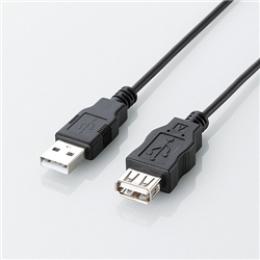 ELECOM U2C-JE15BK エコUSB2.0延長ケーブル/A-Aメスタイプ/エコ/1.5m/ブラック