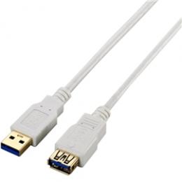 ELECOM USB3-E20WH USB3.0延長ケーブル(A-A)/2.0m/ホワイト