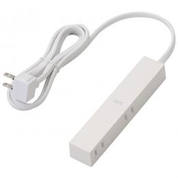 ELECOM AVT-D3-2415WH デザインタップ/roo’t/4個口/1.5m/ホワイト