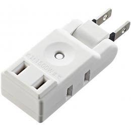 ELECOM AVT-M01-23WH 小型タップ/コンパクト/3個口/ホワイト