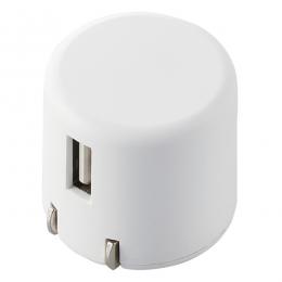 ELECOM MPA-ACU07WH スマートフォン用AC充電器/USB-Aメス1ポート/1.0A出力/ホワイト