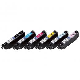 ELECOM CC-ESAT-6PK Color Creation 汎用インクカートリッジ/EPSON/SAT-6CL互換/サツマイモ/6色パック