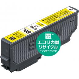 ELECOM ECI-E80L-Y エコリカ リサイクルインクカートリッジ/EPSON/ICY80L互換/イエロー