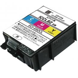 ELECOM ECI-E82CL エコリカ リサイクルインクカートリッジ/EPSON/ICCL82互換/カラー