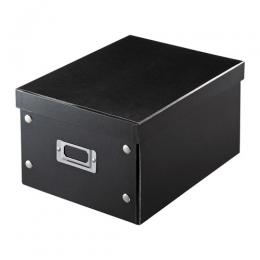 サンワサプライ FCD-MT4BKN 組み立て式DVD BOX（ブラック・W210mm）