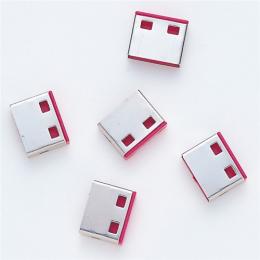 サンワサプライ SL-46ROP-50 SL-46-R用取付け部品（レッド）（50個入り）