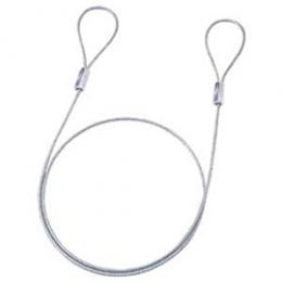 サンワサプライ SLE-1W-1 eセキュリティ（ワイヤー、長さ1.0m・直径3.5mm）