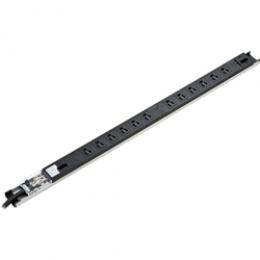 サンワサプライ TAP-SVSL2012 19インチサーバーラック用コンセント（100V・20A・スリムタイプ・3P・12個口・3m）
