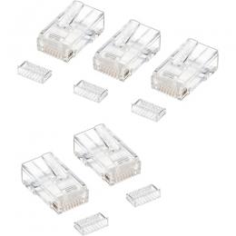 サンワサプライ ADT-RJ45-50SN RJ-45コネクタ（単線用・50個入り）