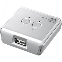 サンワサプライ SW-US22N USB2.0手動切替器（2：1）