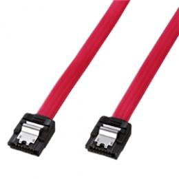 サンワサプライ TK-SATA3-07 シリアルATA3ケーブル（ラッチ付き・0.7m）
