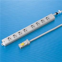 サンワサプライ TAP-KH8-3 工事物件タップ（3P・8個口・3m）