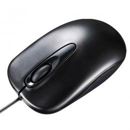 サンワサプライ MA-BL150BK 有線ブルーLEDマウス（ブラック）