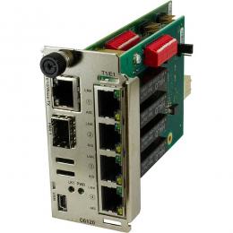 Transition C6120-1040 SFP空きスロット (4) RJ48、(1) 10/100BaseTX