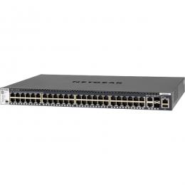 NETGEAR GSM4352S-100AJS M4300-52G 1000BASE-T 48ポート + 10GBASE-T 2ポート + 10G SFP+ 2スロット Layer3マネージスイッチ（スタッカブル） 【ライフタイムハードウェア保証】