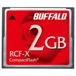 BUFFALO RCF-X2G コンパクトフラッシュ ハイコストパフォーマンスモデル 2GB