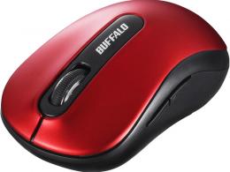 BUFFALO BSMBW310RD 無線 5ボタン BlueLEDマウス レッド