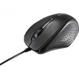 BUFFALO BSMRU21BKZ 有線IR LEDマウス 3ボタンタイプ 簡易パッケージモデル ブラック