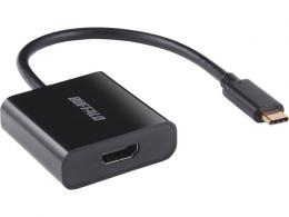 BUFFALO BDCHDBK ディスプレイ変換アダプタ USB Type-C - HDMI ブラック