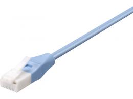 BUFFALO BL6ATNY100BL ツメ折れないCat6A LANケーブル やわらか 10m ブルー