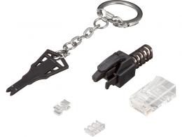 BUFFALO BLACL610 Cat6対応ロック付きLANコネクター 10個入り