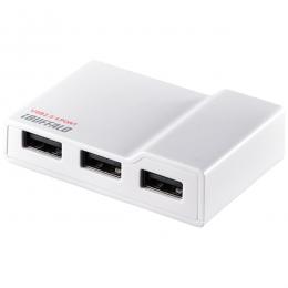 BUFFALO BSH4A11WH USB2.0 TV/PC対応セルフパワー4ポートハブ ホワイト