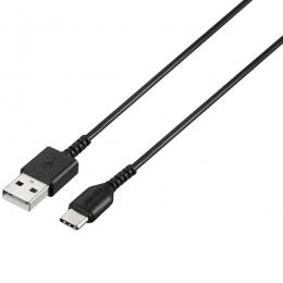 BUFFALO BSMPCAC115BK USB2.0ケーブル（Type-A to Type-C） 1.5m ブラック