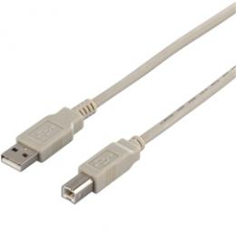 BUFFALO BSUAB210IV USB2.0ケーブル（A to B） 1m アイボリー