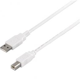 BUFFALO BSUAB250WHA USB2.0ケーブル（A to B） 5m ホワイト