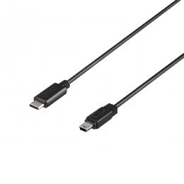 BUFFALO BU2CMN15BK USB2.0ケーブル C-miniB 1.5m ブラック