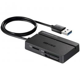 BUFFALO BSCR100U3BK USB3.0 マルチカードリーダー スタンダード ブラック