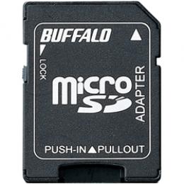 BUFFALO BSCRMSDA microSDカード→SDカード変換アダプター