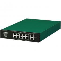 パナソニックEW PN25108B5 12ポート PoE給電スイッチングハブ GA-AS10TPoE+ 5年先出しセンドバック保守バンドル