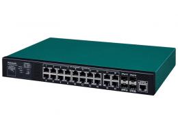 パナソニックEW PN261693D PoE給電スイッチングハブ GA-MLD16TPoE+