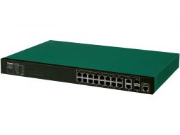 パナソニックEW PN83169 16ポート PoE給電スイッチングハブ XG-M16TPoE+