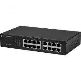PLANEX FXG-16IM5 Giga対応 16ポート 電源内蔵スイッチングハブ（メタル筐体）