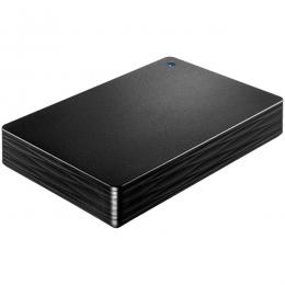 I-O DATA HDPH-UT2DKR USB3.2 Gen1/2.0対応ポータブルハードディスク「カクうす Lite」 ブラック 2TB
