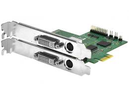 I-O DATA GV-SVD2VR DVI/S-Video入力（パススルー）対応 ソフトウェアエンコード型 PCIeキャプチャーボード