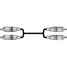 イメージニクス RCA-RCA-A25m 音声信号用ケーブル 両端RCA(オス) 25m