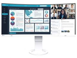 EIZO(エイゾー) EV3895-WT 液晶ディスプレイ 37.5型/3840×1600/HDMI、DisplayPort、USB Type-C/ホワイト/スピーカー：あり