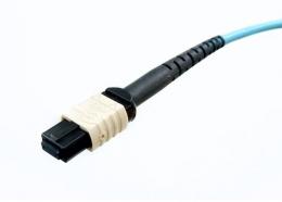 エイム電子 ARM-MPO/MPO-10G-50-10-12C 二重シース光ケーブル 12芯 両端MPO OM3 マルチモード 50/125μm Type-B配線 10m