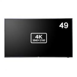 NEC LCD-E498 49型パブリック液晶ディスプレイ/3840×2160/USB Type-C、ミニD-Sub15ピン、HDMI、RS-232C、ステレオミニジャック/ブラック/スピーカー：あり/〔3年保証〕