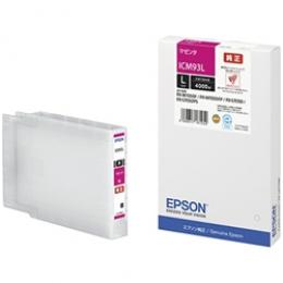EPSON ICM93L ビジネスインクジェット用 インクカートリッジL（マゼンタ）/約4000ページ対応