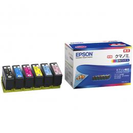 EPSON KUI-6CL-L カラリオプリンター用 インクカートリッジ/クマノミ（増量6色パック）