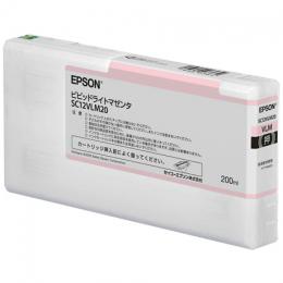 EPSON SC12VLM20 SureColor用 インクカートリッジ/200ml（ビビッドライトマゼンタ）
