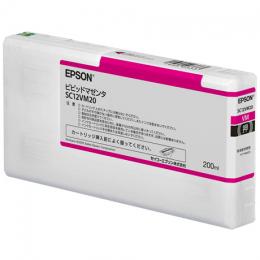 EPSON SC12VM20 SureColor用 インクカートリッジ/200ml（ビビッドマゼンタ）