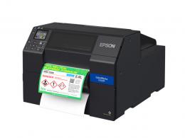 EPSON CW-C6520PG カラーラベルプリンター/用紙幅8インチ/フォト顔料インク搭載/ピーラーモデル