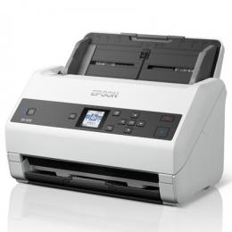 EPSON DS-870 A4シートフィードスキャナー/600dpi/A4片面65枚/分/1.44型LCDパネル搭載/両面同時読取