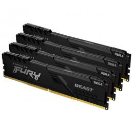 Kingston KF436C17BBK4/32 32GB DDR4 3600MHz CL17 DIMM (Kit of 4) FURY Beast Black